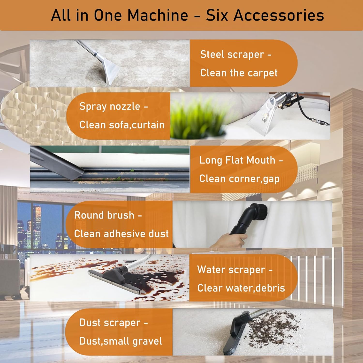 INTSUPERMAI Carpet Cleaner Machine 40L Upright Cleaner Upholstery Spot Cleaner 3 in 1 Extractor Vacuum Multi-Purpose Floor Deep Cleaner 1000W 110V