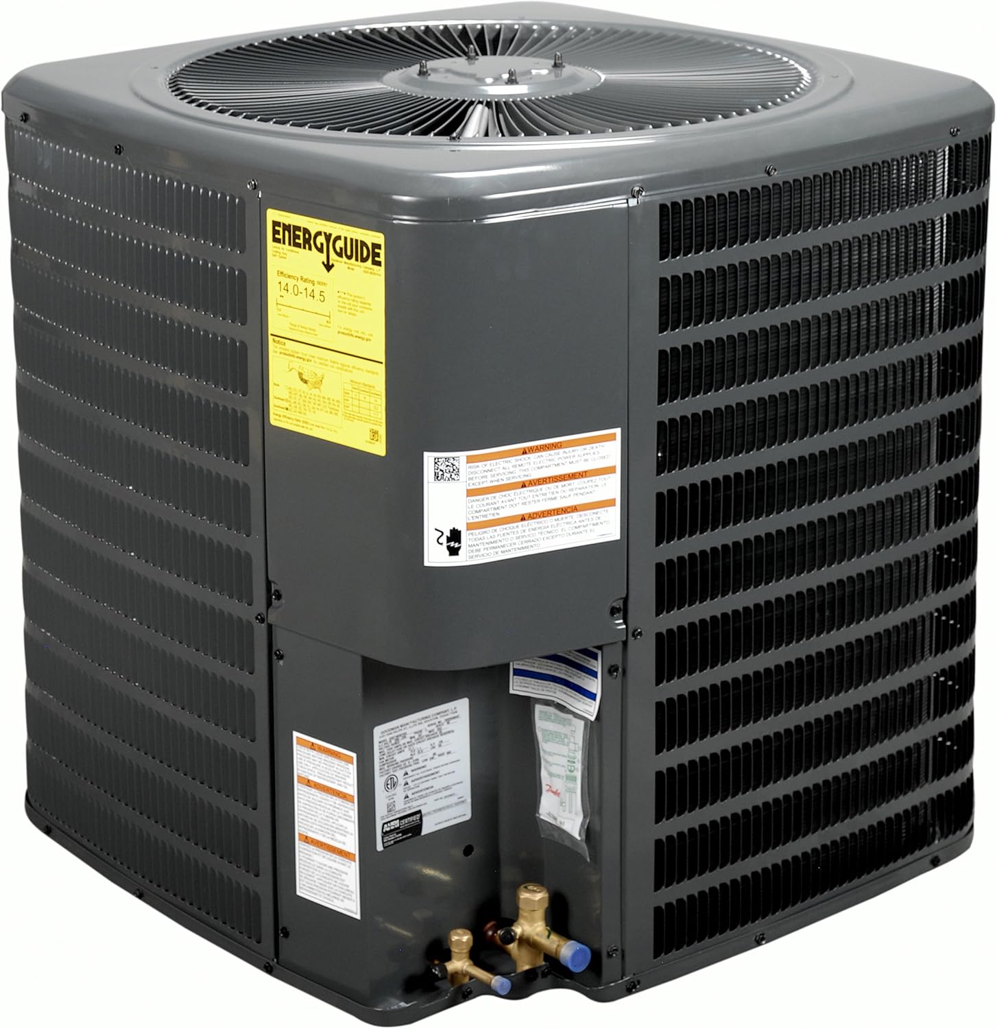 Goodman 2.5 TON 15.2 SEER2 Air Conditioner Condenser Uses R-32- Replaces SSX160301 and GSX160301 - GLXS5BA3010