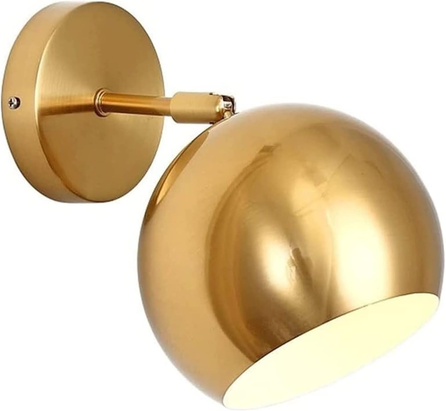 Golden E27 Bedroom Bedside Reading Adjustable Wall Sconce Lighting Fixture Night Lights for Living Room Study Children's Room