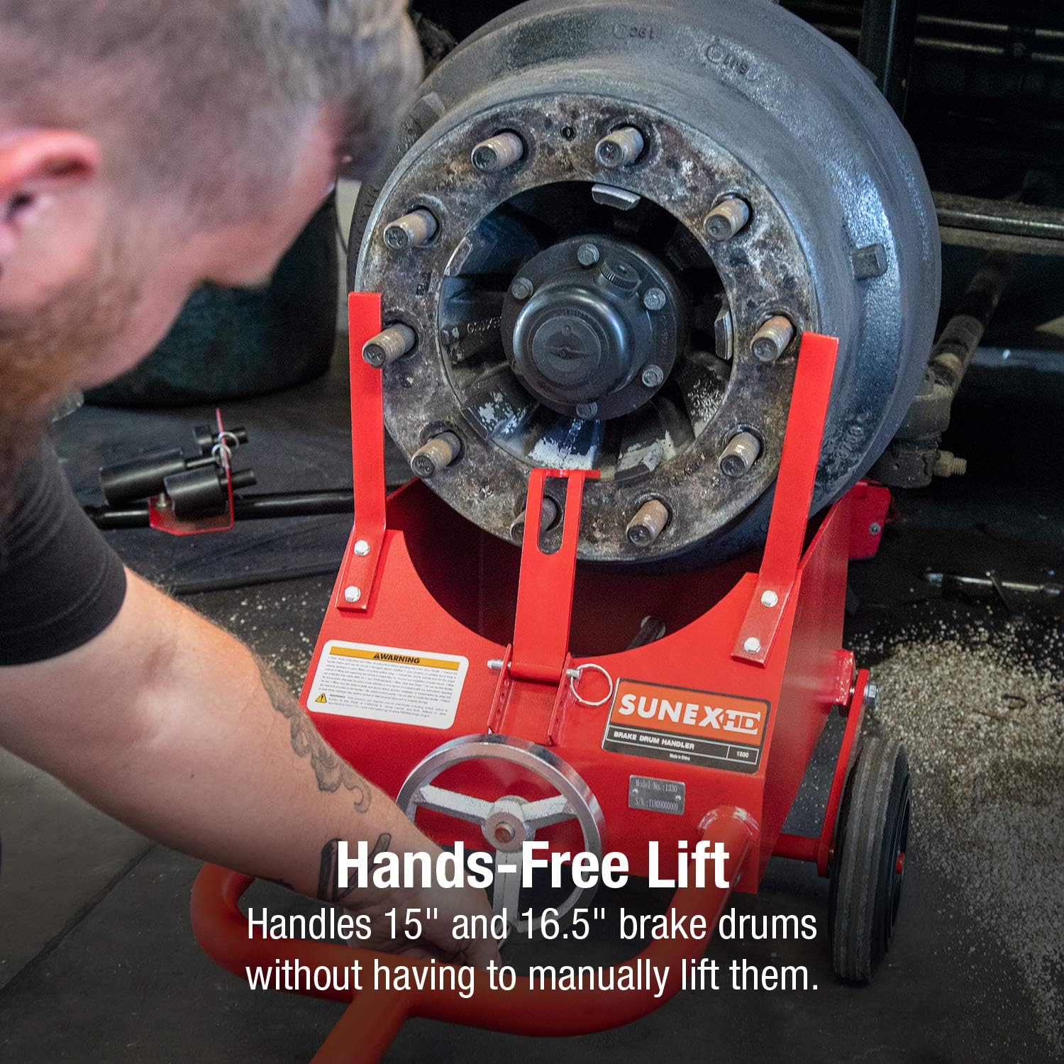 SUNEX TOOLS 1330 Brake Drum Handler
