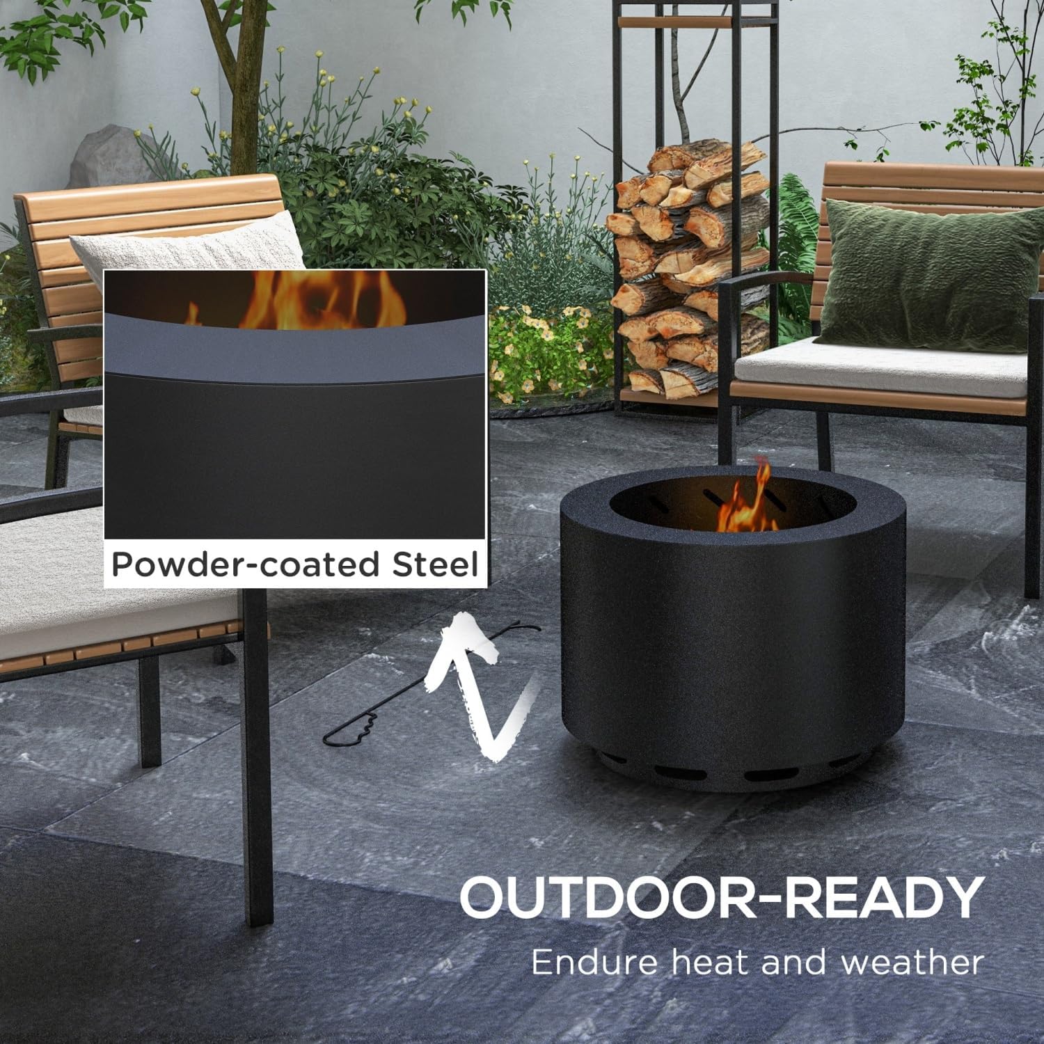 Smokeless Fire Pit - 19