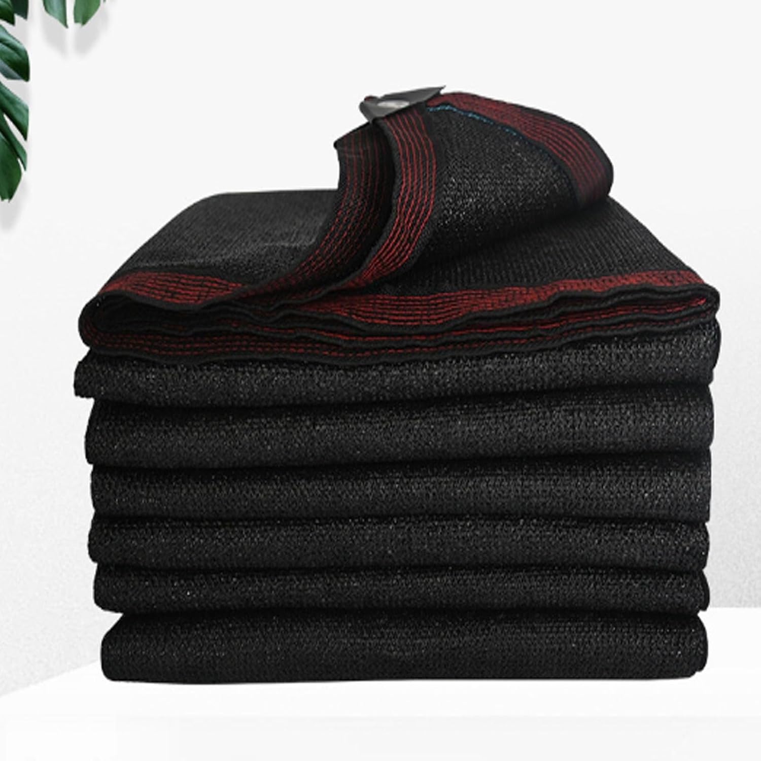 Pergola Shade Netting Plant Shade Net 90% Black Garden Sunblock Shading Net with Grommets Shade Cloth for Greenhouse,Sun Protection Fabric Mesh Sunscreen Canopy for Yard