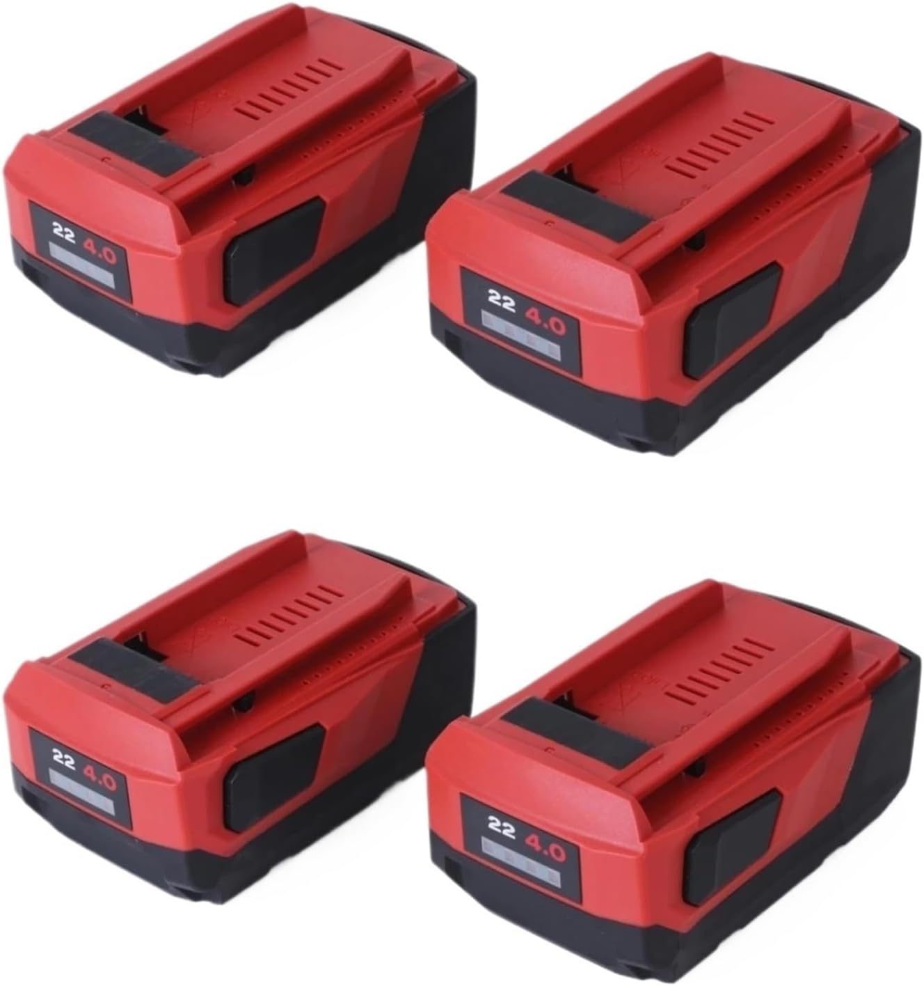 4Packs B22 22V 4.0Ah Lithium-Ion Akku，Compatible for Hilti 18V 21.6V 22V Cordless Power Tool Drills Drivers，Compatible for Hilti 22V Battery Tool