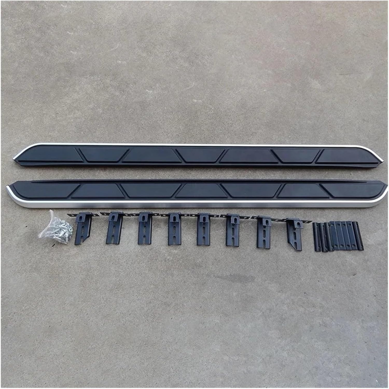 Car 4x4 Other Exterior Accessories Side Step Fixed Running Board Nerf Bars Compatible for VW TIGUAN L 2017