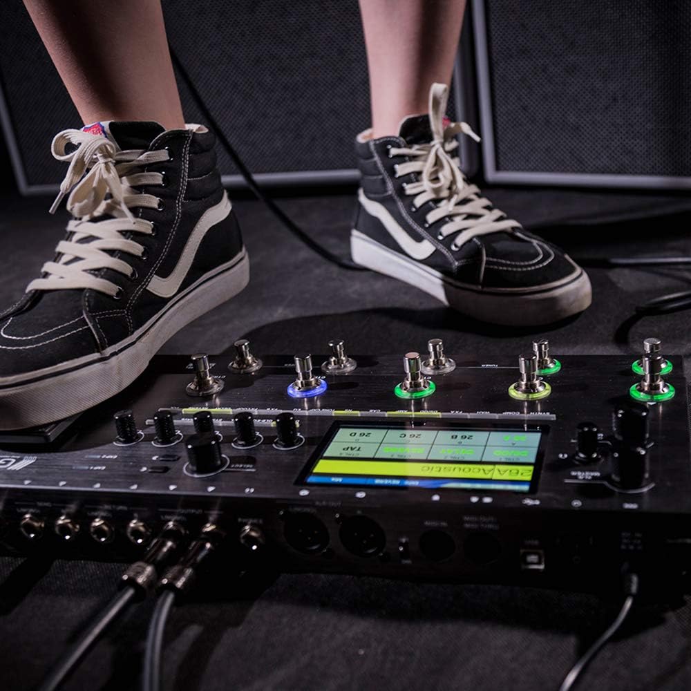 MOOER GE300 Amp Modelling, Multi Effects, Guitar Synth Pedal, Flagship Multi Effects Instruments Processor for Guitar Recording,Stage Live show