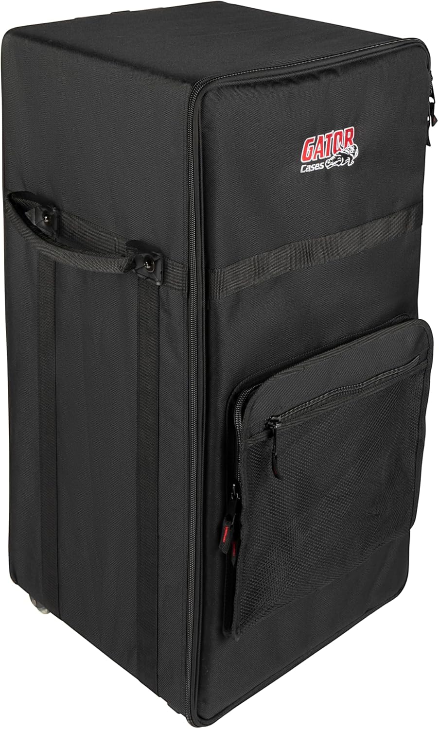 Gator Cases Lightweight Wooden Amp Head Case with Wheels and Pull Handle, (G-901)