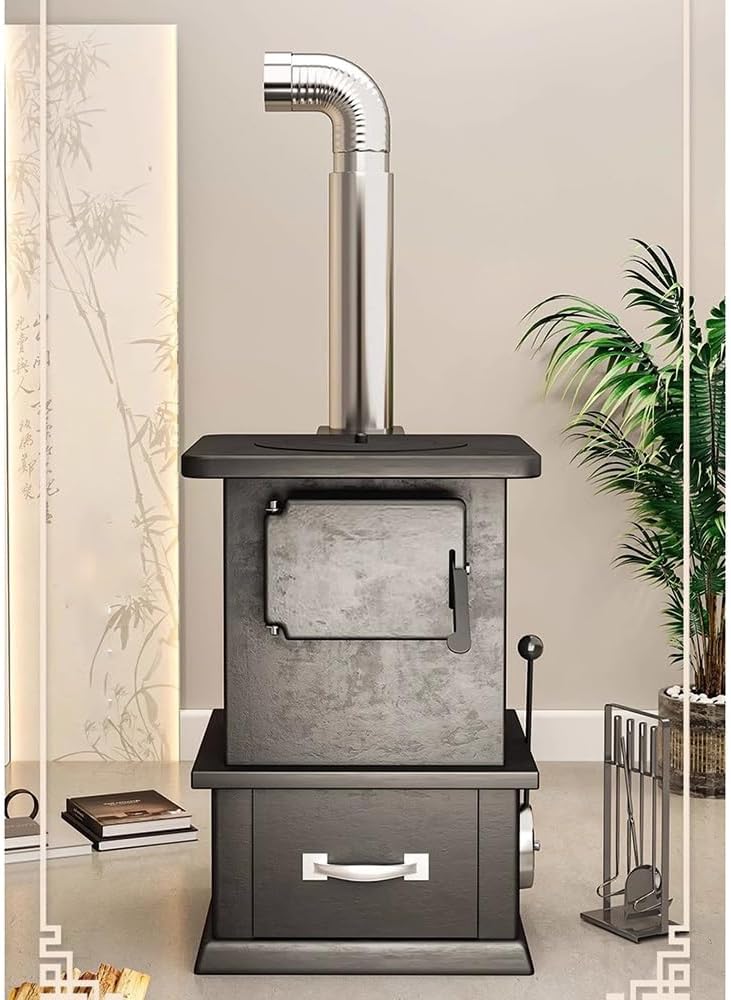 Fire Pits ﻿ Firewood Heating Stove Household Indoor Coal Stove Firewood Coal Dual Purpose Heating Stove Wood Stove Firewood stove