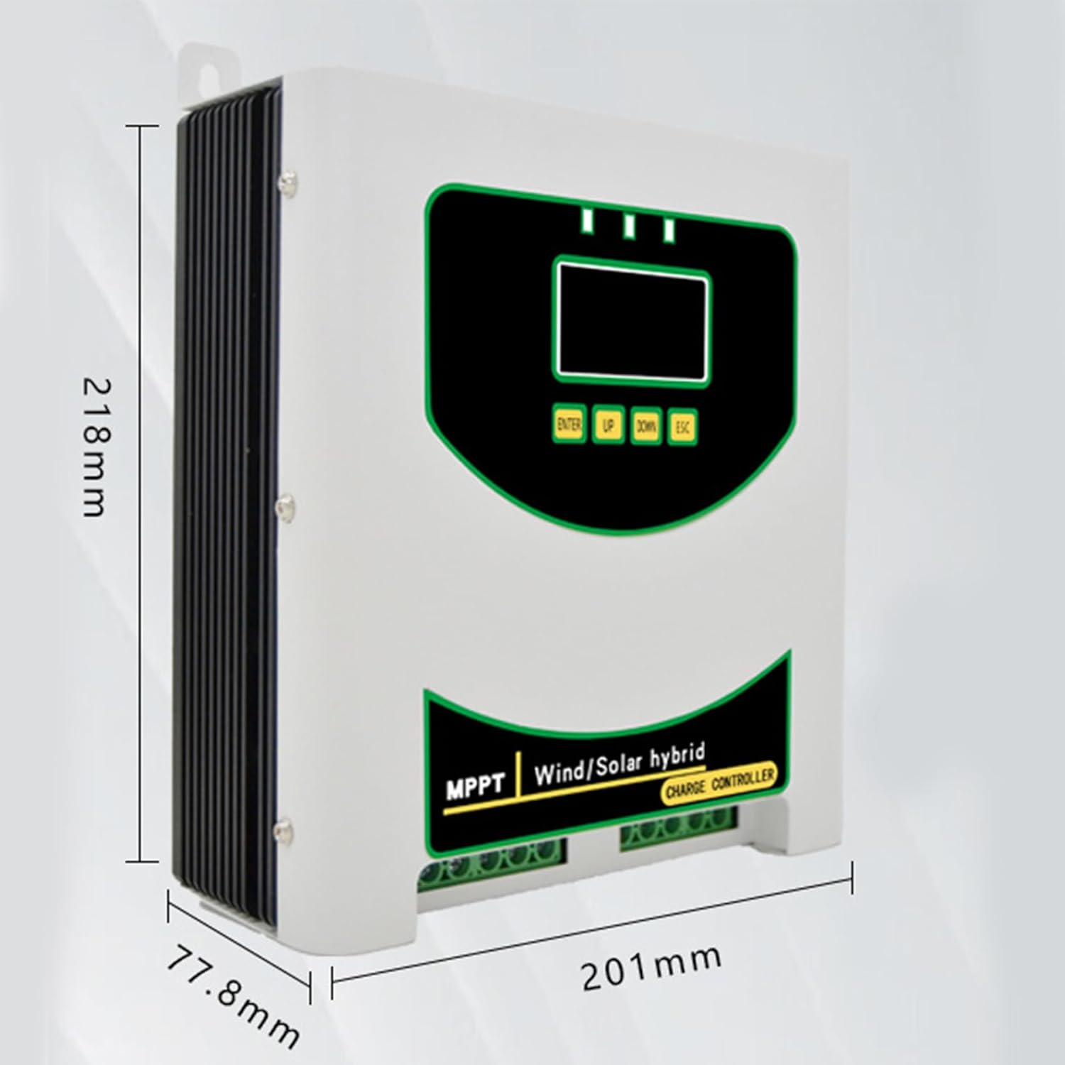 24V, 12000W Wind Solar Hybrid System MPPT Charge Controller with Dump Load Wind Turbine Generator Solar Panel 12V 24V Auto 48V Regulator 220V