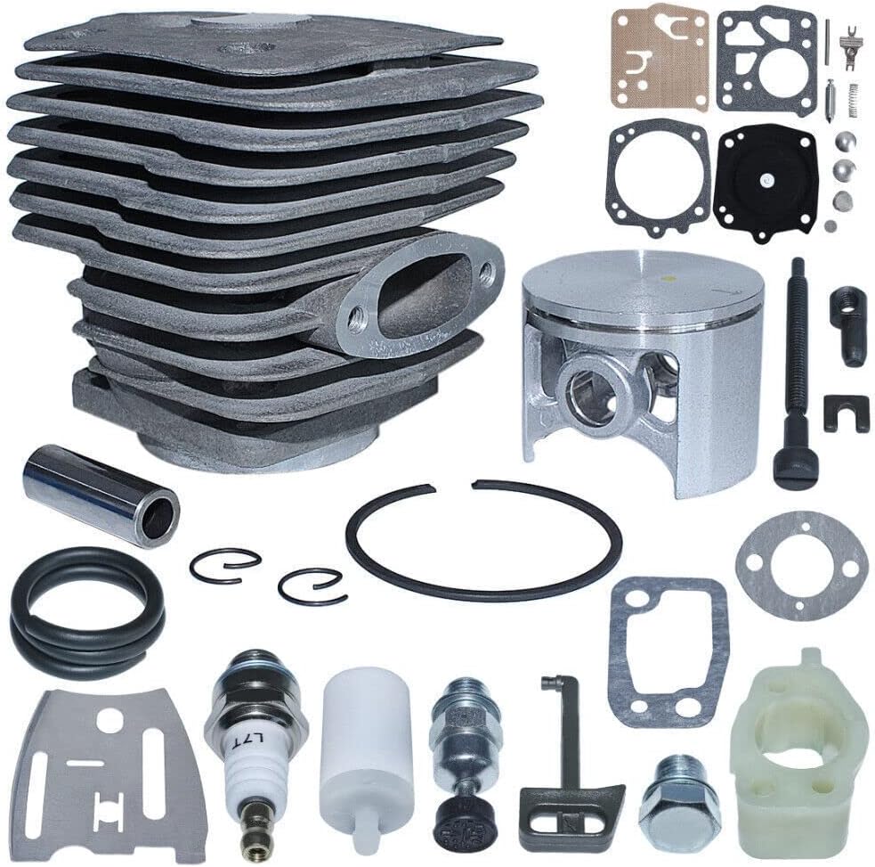 for 54mm Cylinder Piston Kit w/Intake Manifold for Husqvarna 288XP 281 288 Chainsaw