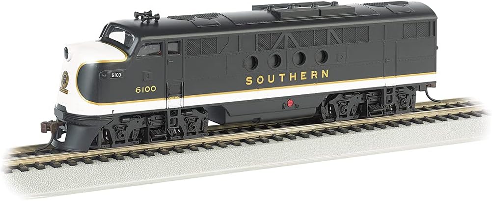 Bachmann Trains - FT - DCC WOWSOUND Sound Value-Equipped Locomotive - Southern - HO Scale Prototypical Black & White, 68914
