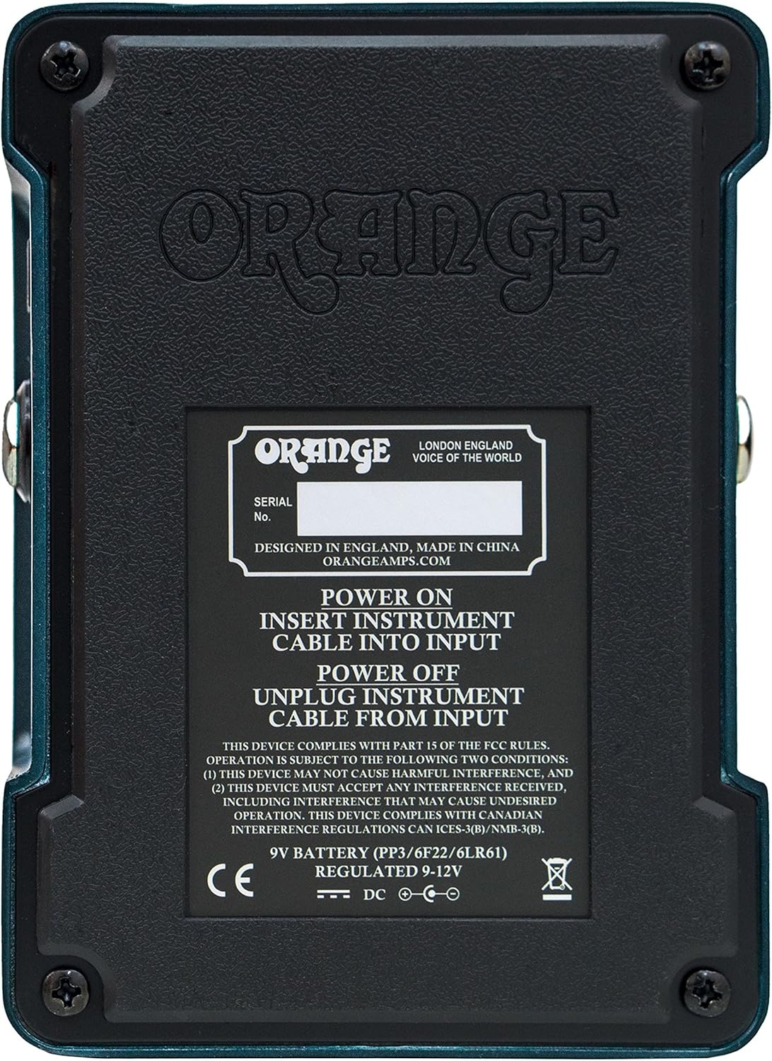 Orange Kongpressor Optical Class A Compressor Pedal