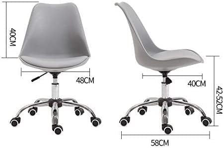 Dining Chair Modern Dressing Chair for Makeup Room, Dining Chair Hotel Chair Club Chair Staff Chair Conference Chair Reception Chair Student Chair Dormitory Chair Office Supplies (Color : Bl