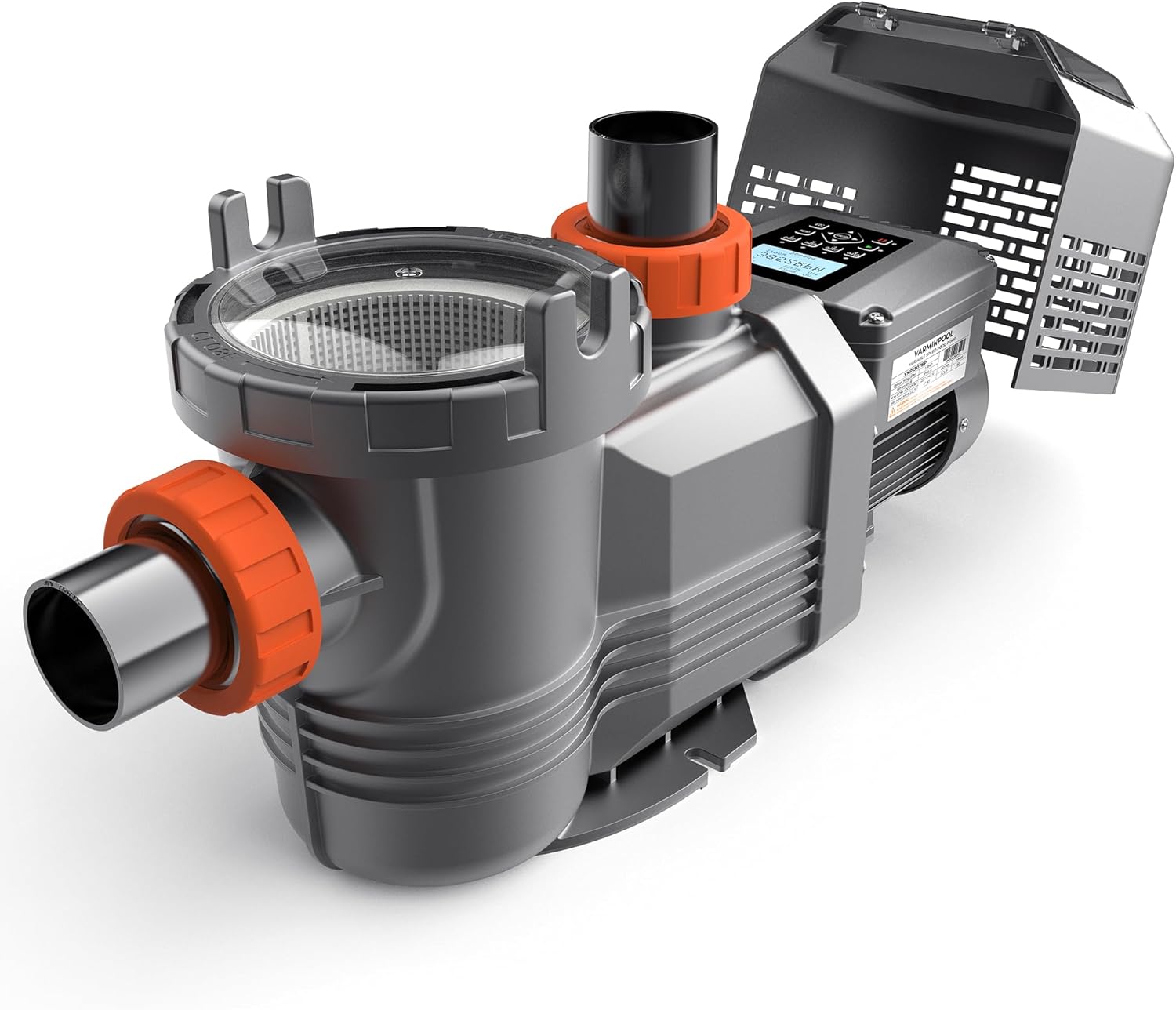 Inground Pool Pump 2.5/3.0HP High Flow DC Motor 10567/11359GPH Variable Speed with Programmable Timer and Rain Cover, 220V for Swimming Pools