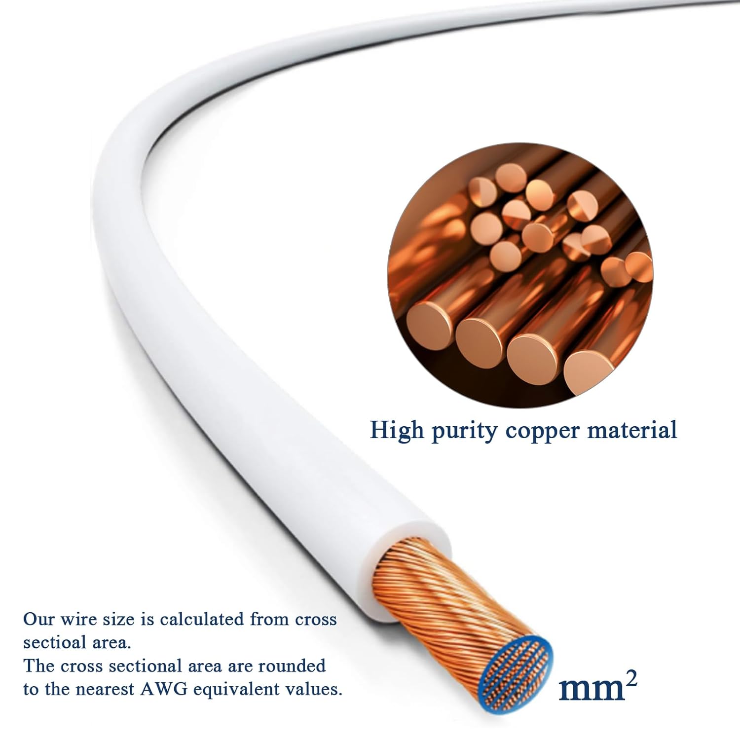 20 Gauge Automotive Primary Wire, 100FT Each - 600 Feet Total for 6 Colors, Flex Car, Truck, RV, Hookup Copper Amplifier Remote Cable, Low Voltage Auto Lighting Circuit Wiring Harness