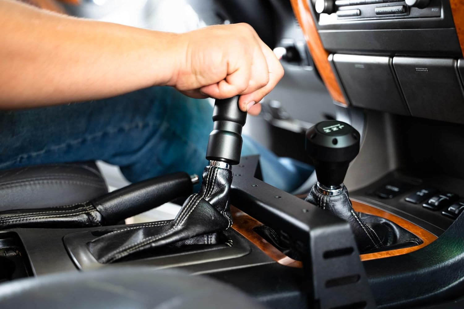 DV8 Offroad Center Console Molle Panels & Digital Device Bridge for The 2003-2009 Lexus GX 470 | Mount for Cell Phone, GPS, Radio, & Other Accessories | Easy Access to All OEM Switches & Buttons