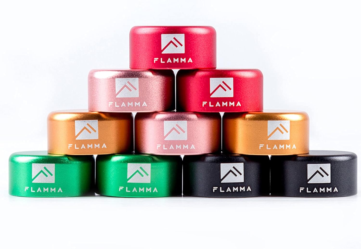 FLAMMA FF20 Drum Looper Pedal with Metal Footswitch Topper 10Pcs