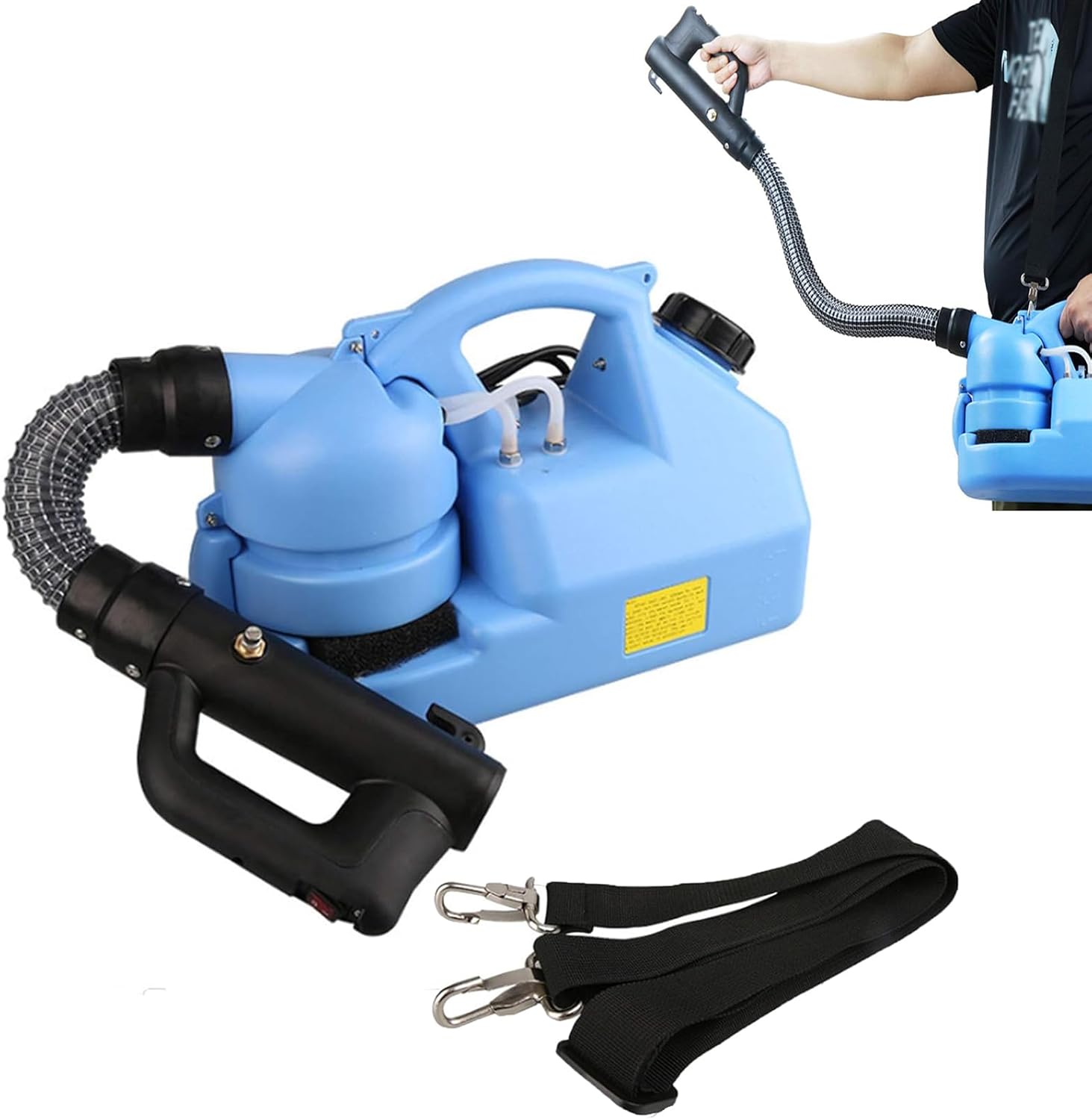 Portable Fogging Machine, 7L Electric Fogger Sprays Garden Sprays for Home, Hotels, Shopping Malls, Restaurants, Schools, Theaters, Cars