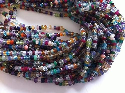 1 full strand of very beautiful,top grade, faceted,multi measures 14