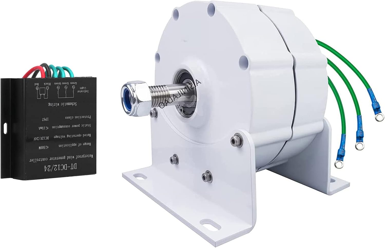 12000W Wind Turbine Generator 12V 24V 48V Low RPM Power Magnetic Dynamo Water Turbine Hydro Alternator Free Energy Household