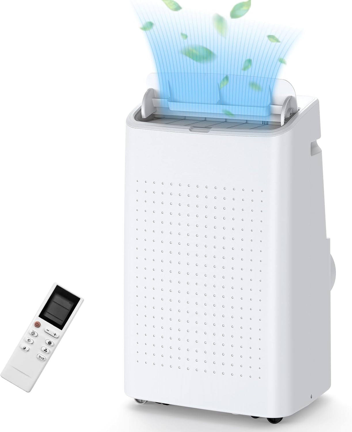 15000 BTU Portable Air Conditioner, Room Air Conditioners Cools Up to 350 Sq.Ft, Garage Cooling System With Dehumidifier and Fan Modes, Remote Control and Installation Kits