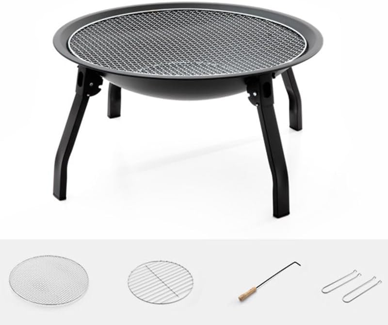 Outdoor Fireplaces Fire Pit Charcoal Stove Heating Outdoor Wood Garden Rack Tea Baking Cooking Household Fire Pits