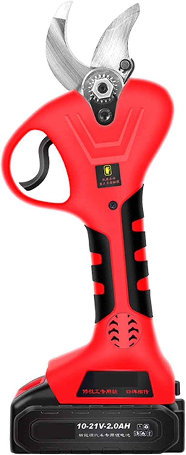 Cordless Electric Pruning Shears Fruit Tree Branches Cutter Rechargeable Battery Powered Tree Trimmers Garden Electric Secateurs/0.98 Inch Cutting Dia