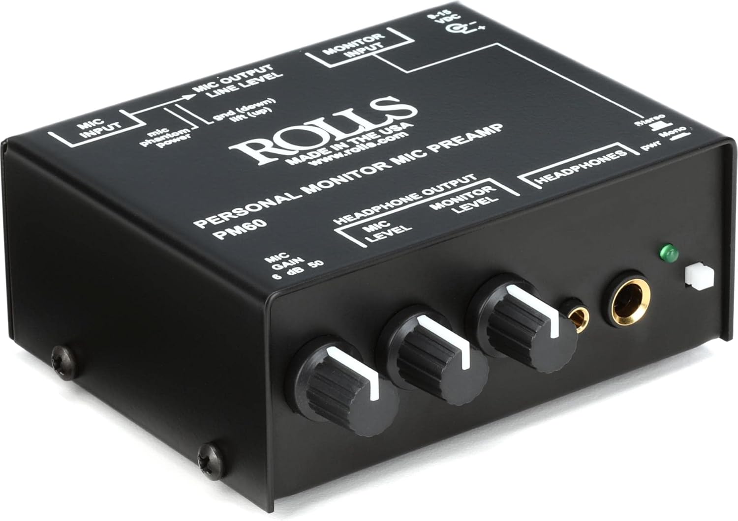 Rolls Personal Monitor MIC PREAMP