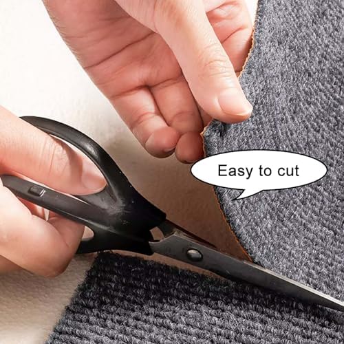 Soundproof Carpet Household Sound-Absorbing and Shock-Absorbing Pad Floor Thickening Fitness Piano Drum Noise Reduction Mat(Beige Brown,90x300cm/35.4x118.1in)