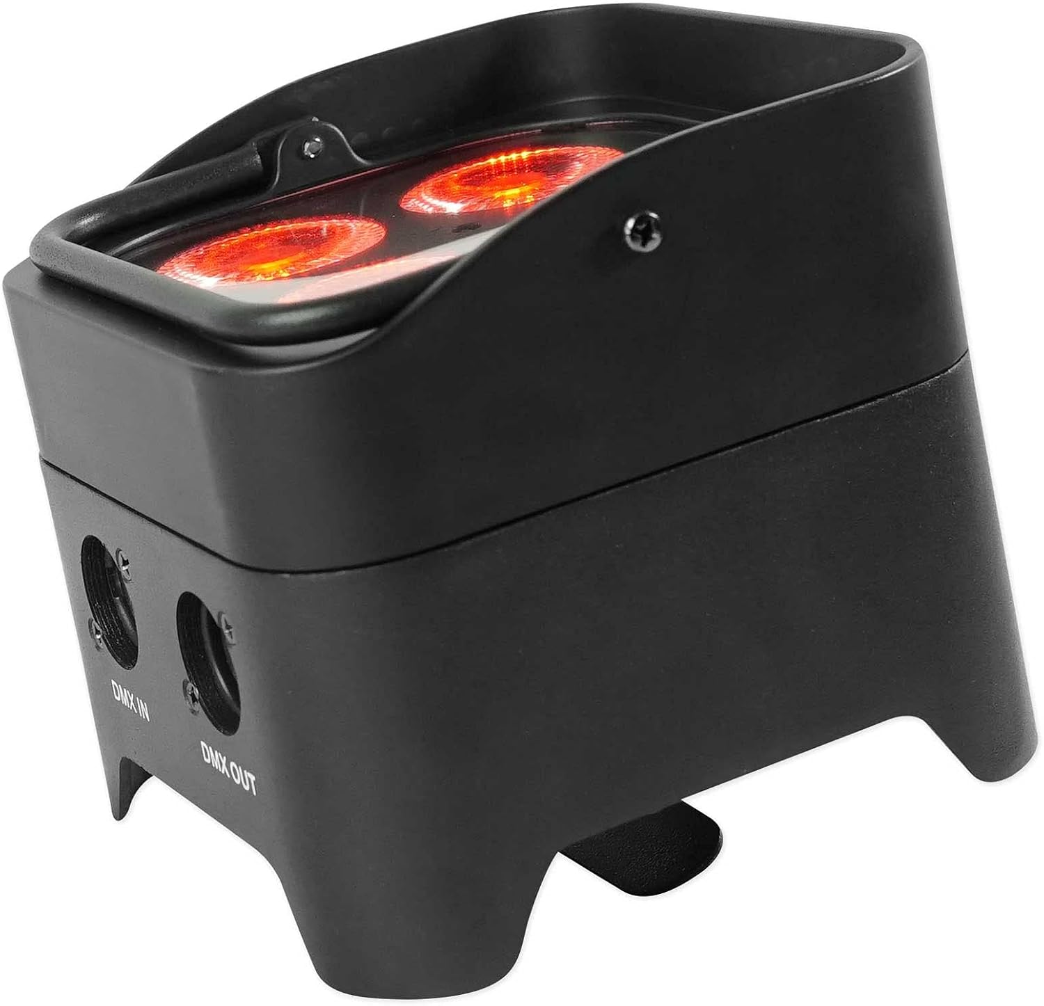 Rockville Best PAR 50 Bundle: (8) Rechargeable par can wash Lights with Wireless DMX RGBWA UV, ROCKFORCE W4 384 Channel DMX Lighting Controller with MIDI, 9-Items