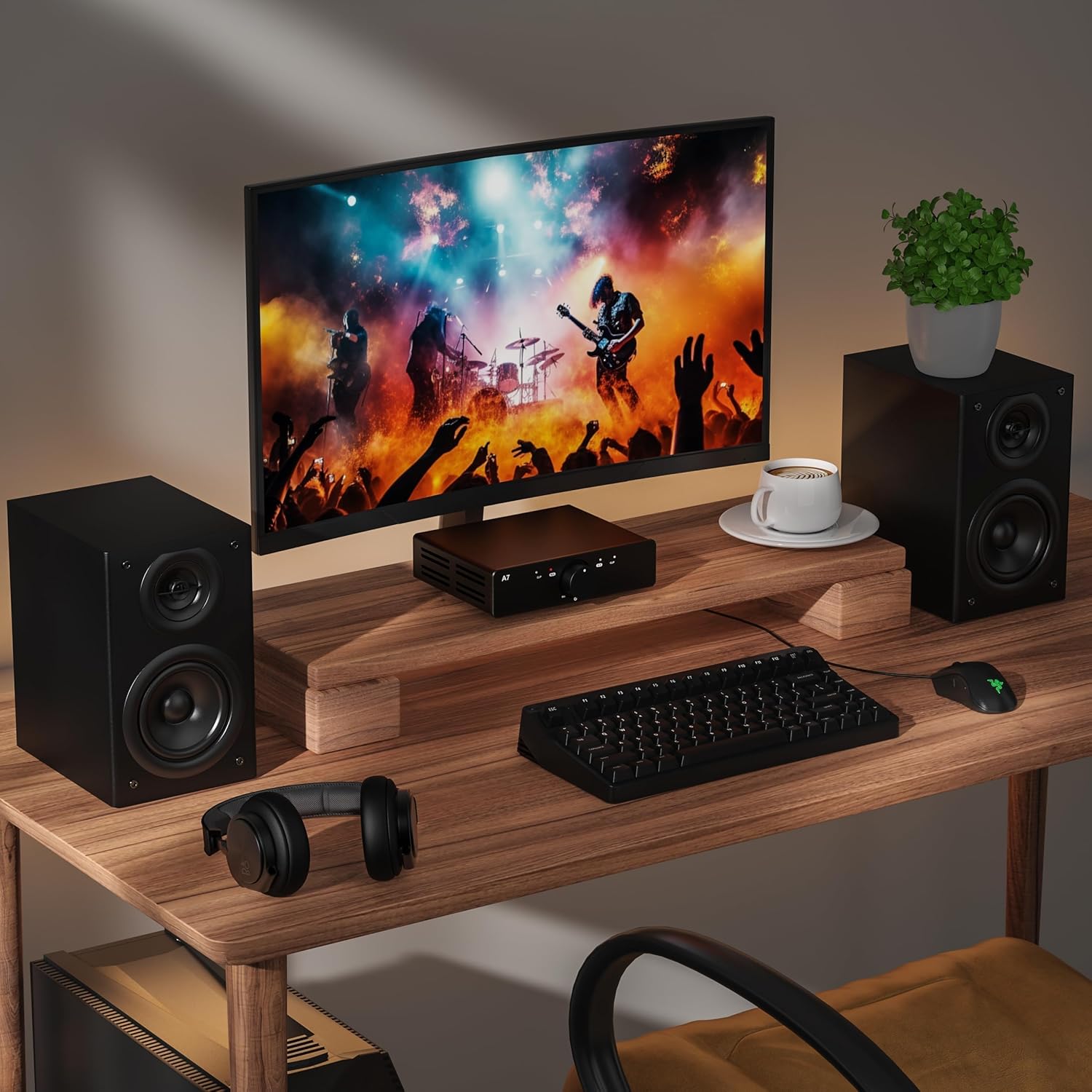 3e Audio A7 TPA3255 PBTL Next-gen HiFi Stereo Amplifier with Enhanced PFFB Professional Amplifier with 48V/5A Power Supply