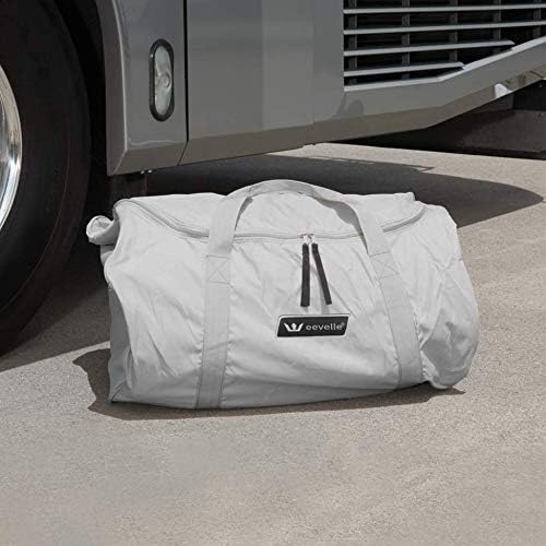 Eevelle Goldline Pop Up Camper Cover - Waterproof, Heavy Duty, Breathable Fabric with Marine Grade Straps - UV Protection - First Class Accessories for Trailer RV