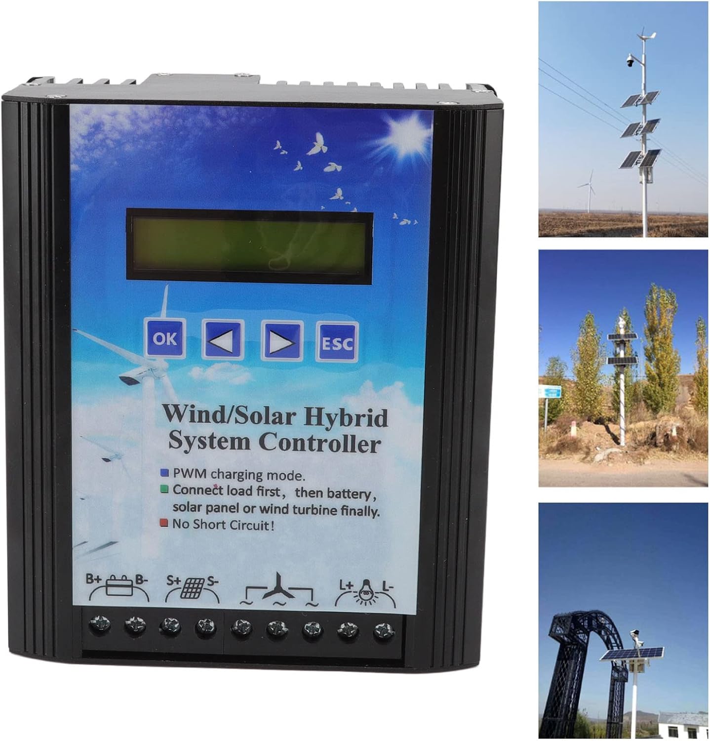 Wind Solar Hybrid Controller Efficiently Controls Wind Turbines and Solar Modules for Off Grid Systems