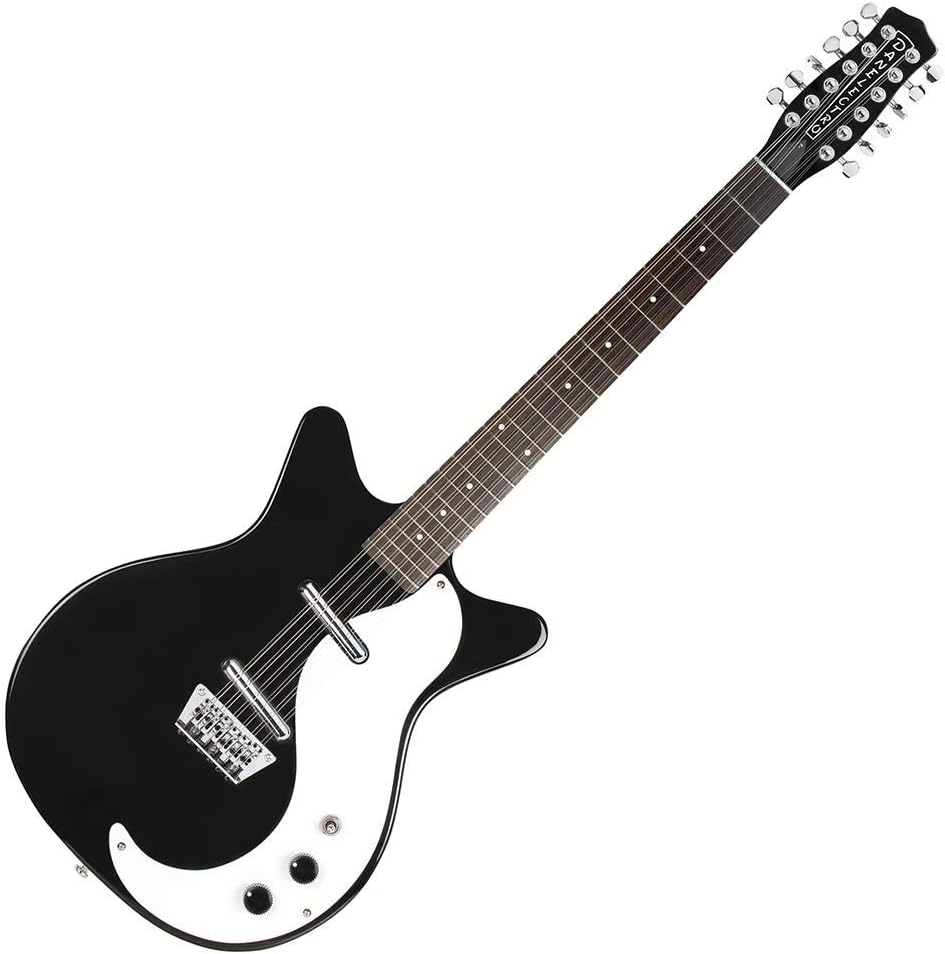 Danelectro 12SDC 12-String Electric Guitar Black