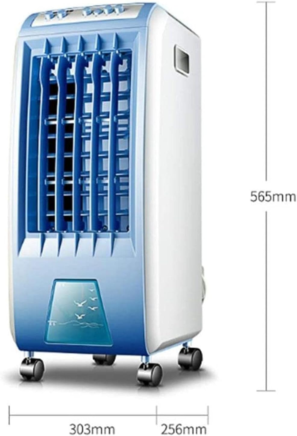 Portable Air Conditioner Cooler Air Conditioner Mobile Without Hose 3-Speed Air Cooler/6 Liter Water Tank/65W/Cooler