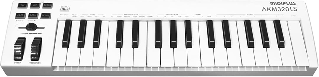 MIDIPLUS AKM320LS USB MIDI Keyboard Controller with sound