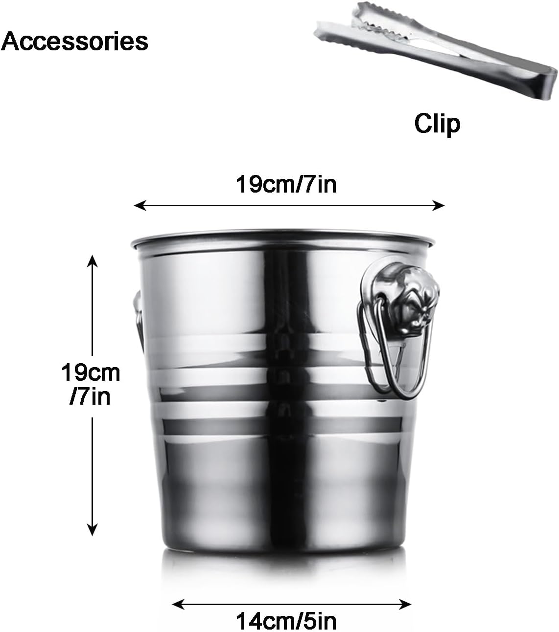 Burn Barrels for Outside, Incinerator, Tabletop Fire Pit, Paper Burner, Firepit, Garden Cage Yard Debris for Waste Trash Garden Leaf Bonfire(Silver,19cm/7in)