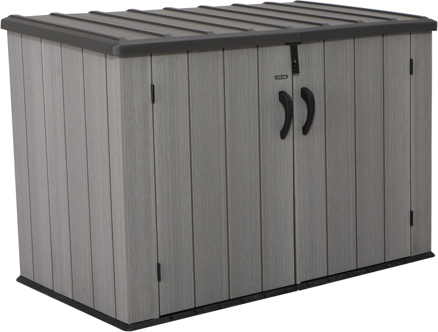 Lifetime Horizontal Outdoor Storage Shed, 75 Cu. Ft. Capacity