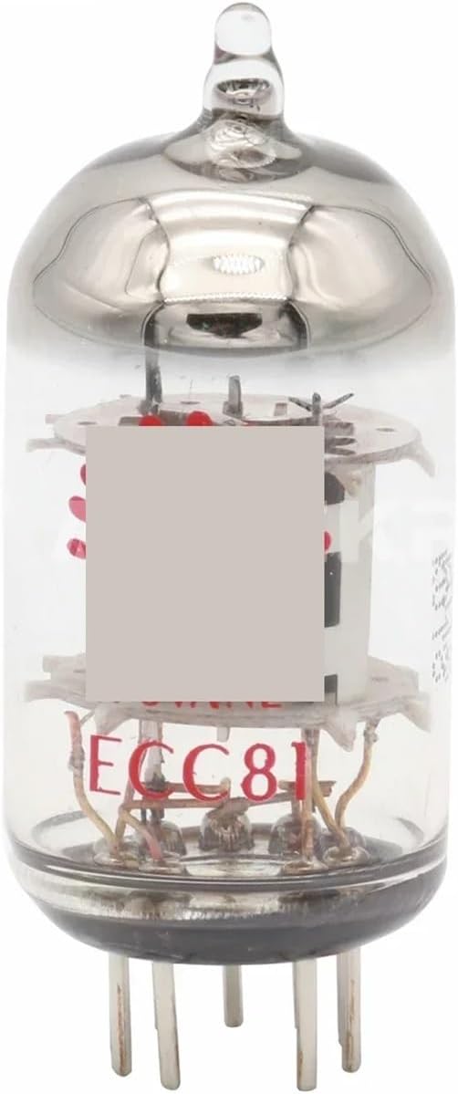 ECC81 Vacuum Electronic Power Tube Suitable for Old HiFi Audio Tube Amplifier DIY Upgrade Test Matching(2 pcs)