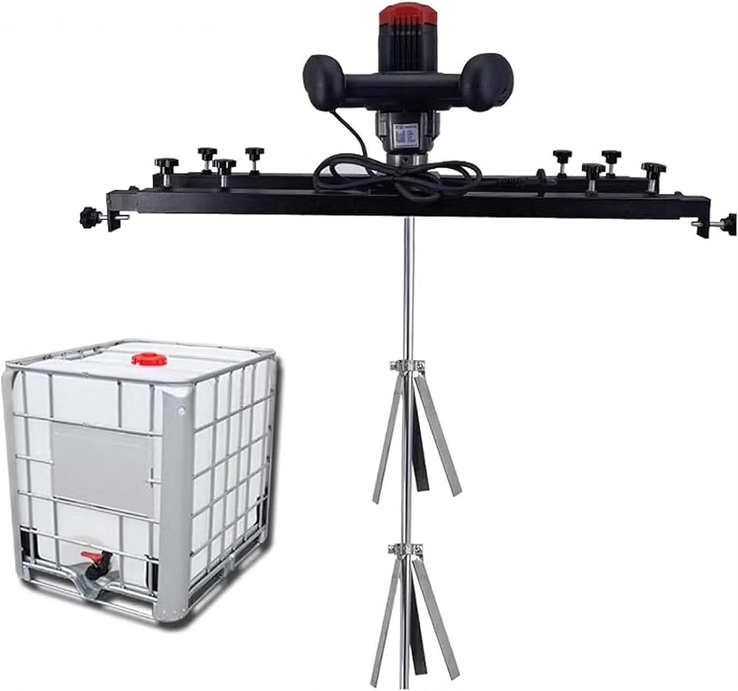 Paint Mixer | Drum Mixer | Electric Bracket Mixer, Paint Stirring Machine Bracket Paint Mix Tool, Paint Agitator