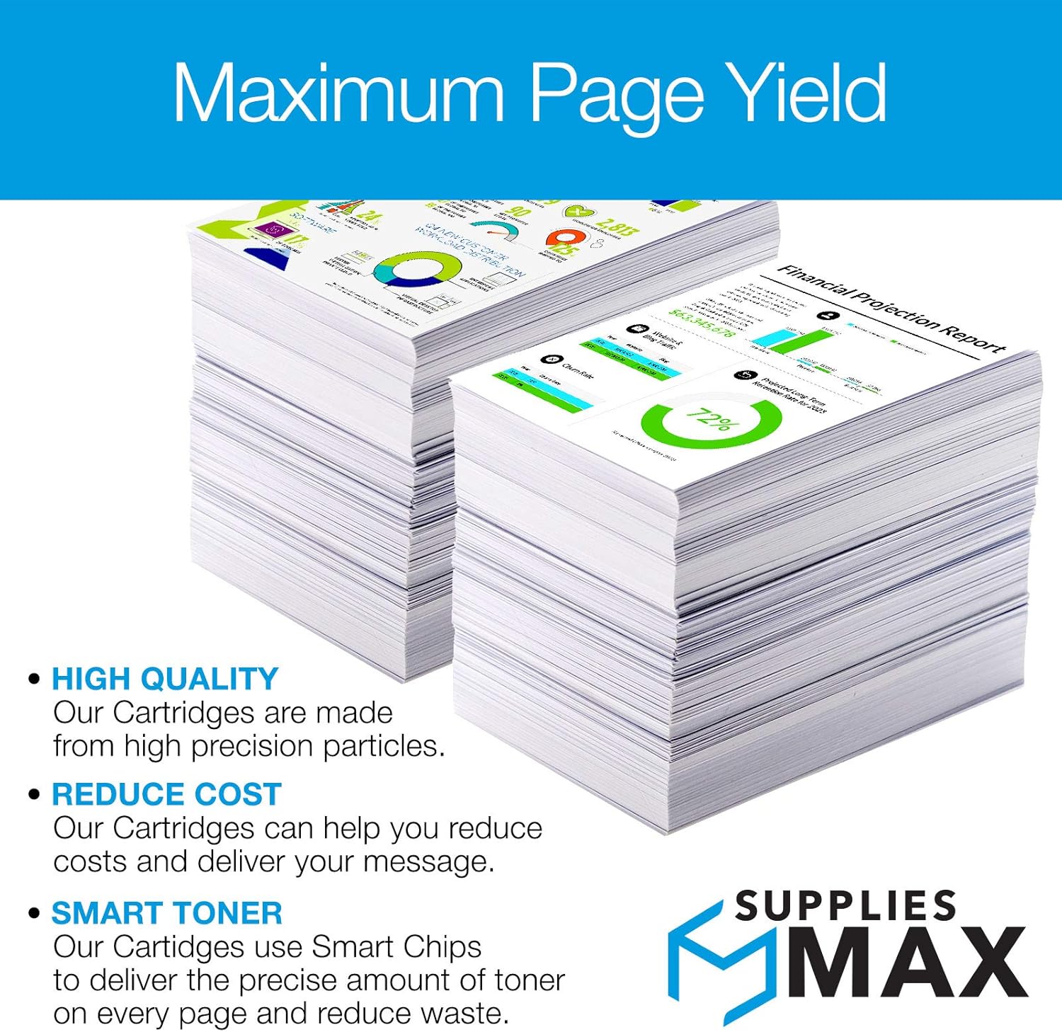 Compatible Replacement for Ricoh MP-C2003/MP-C2003SP/MP-C2503/MP-C2503 Essential/MP-C2503 Plus/MP-C2503SP Black Drum Unit (2/PK-60000 Page Yield) (D188-2254K_2PK)