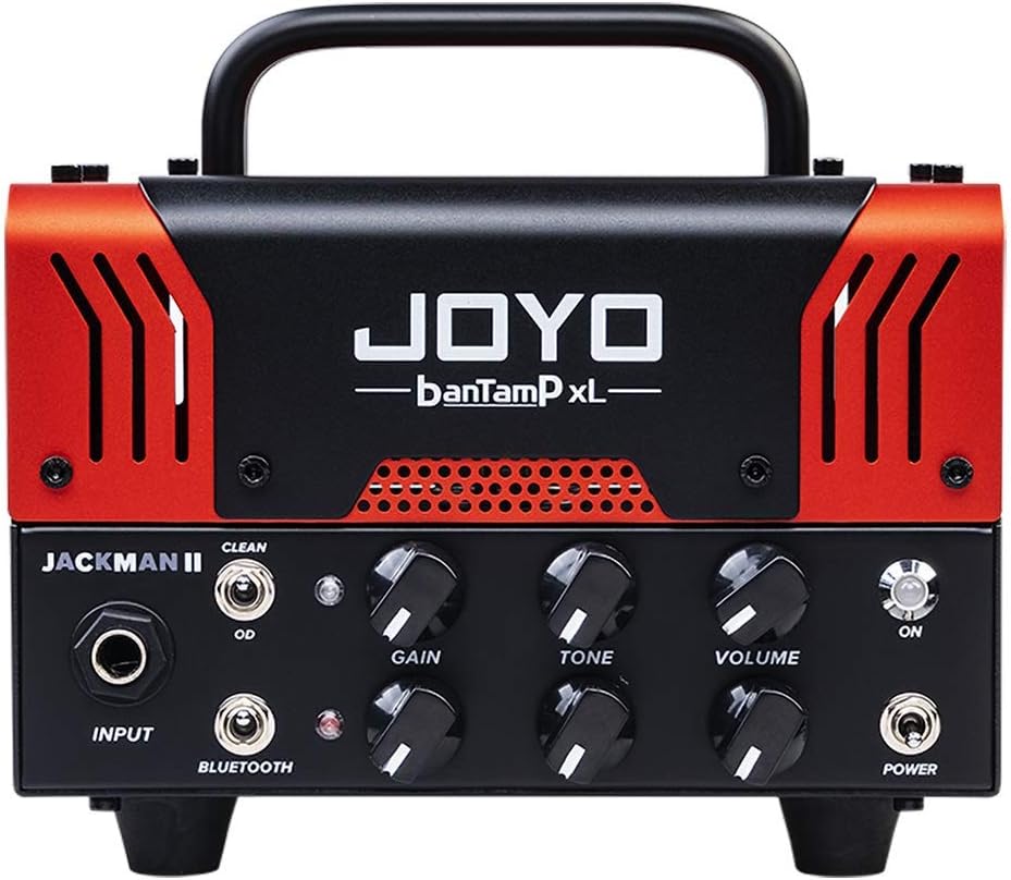 JOYO JACKMAN II Amplifier 20 Watt Hybrid Mini Tube Head Bluetooth BanTamp XL Series with Foot Switch