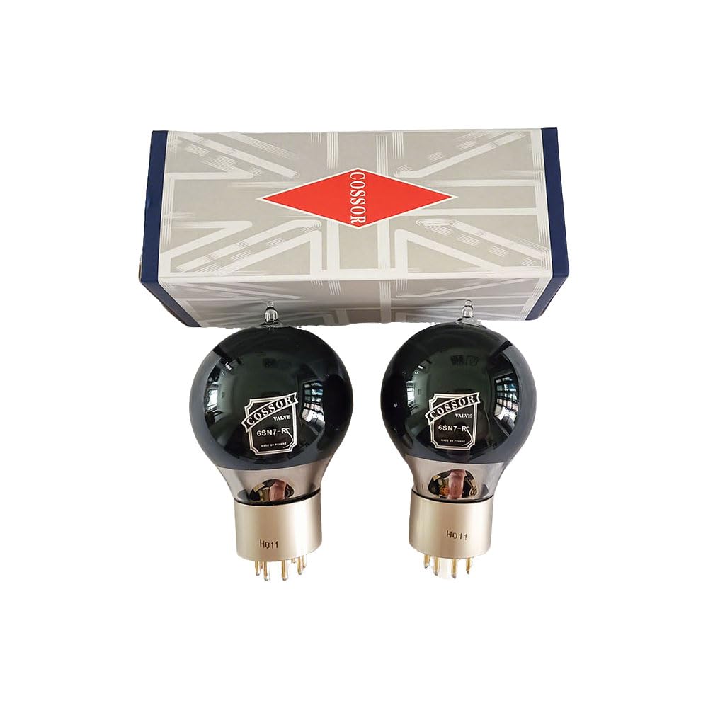 New 1 Matched Pair PSVANE Cossor 6SN7 Audio Amplifier Vacuum Tubes 6N8PA