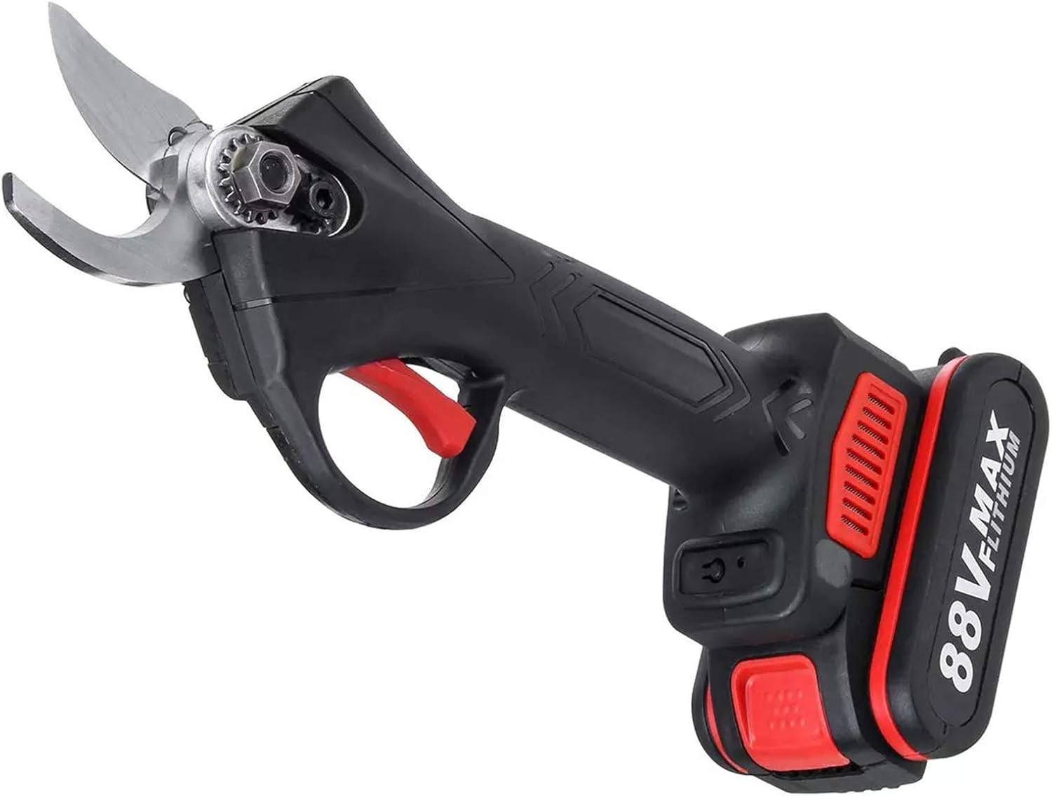 Cordless Electric Pruning Shears Pruner Secateur 30Mm Max Cutting with Battery Garden Branch Cutter Battery x1