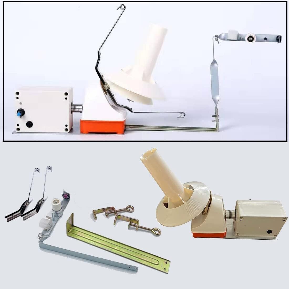 Adjustable Speed Electric Knitting Drum Winding Machine, Automatic Yarn Ball Winding Machine, Fast Yarn Winding Machine, Home use Knitting Machine