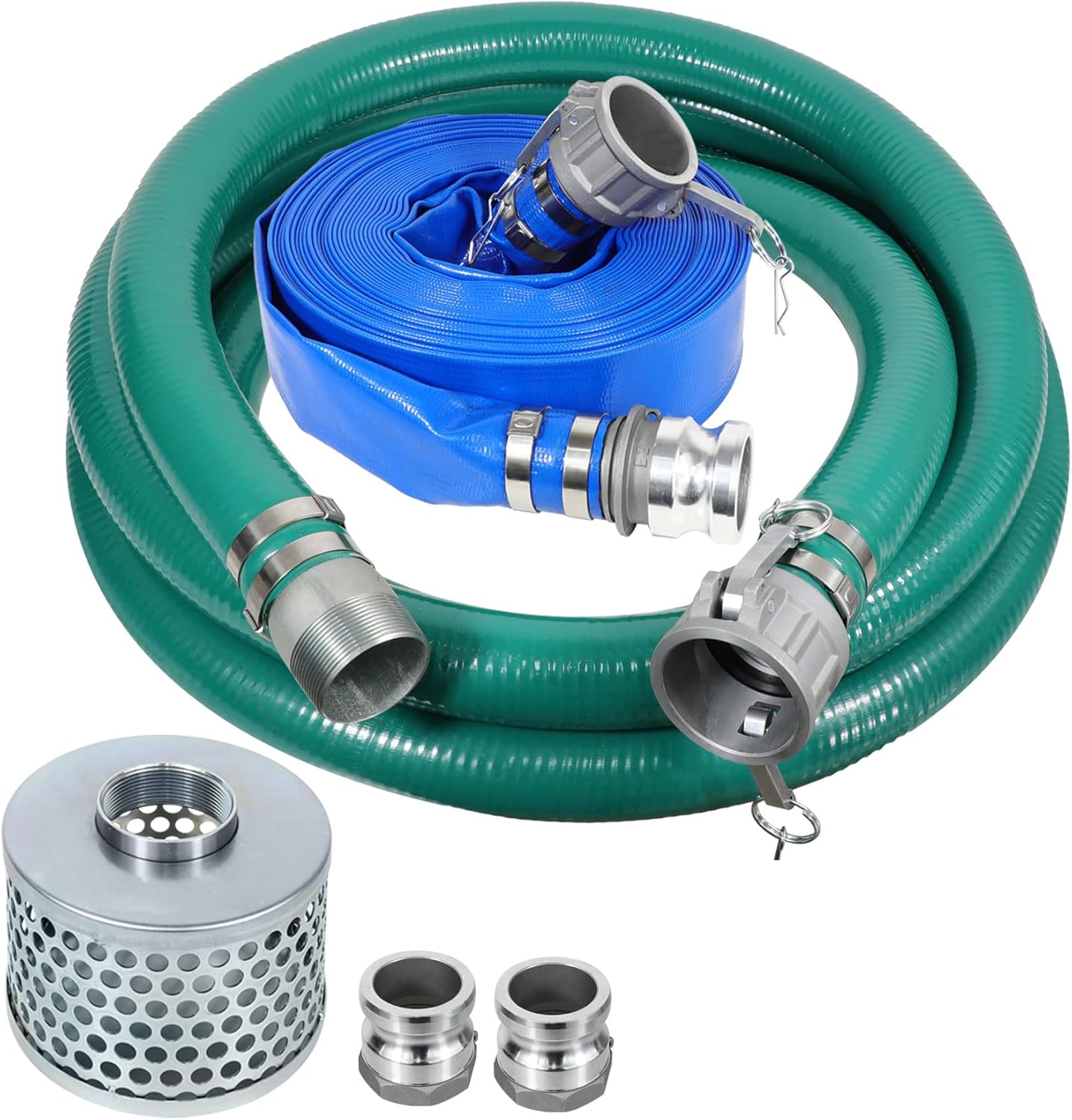 1 1/2 Inch Suction Hose Pump kit, Includes 1 1/2