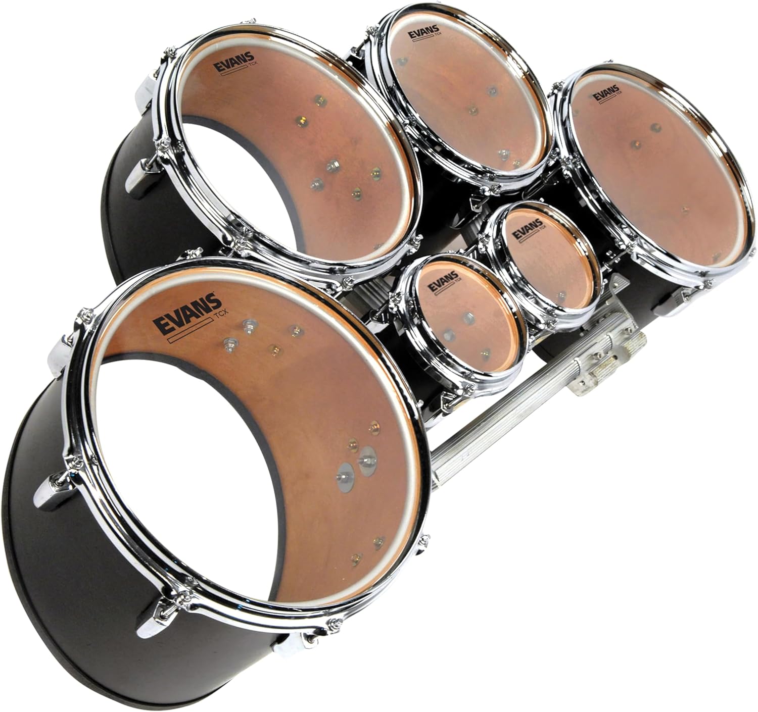 Evans Marching Drum Heads - Marching Tenor Pro Pack (6