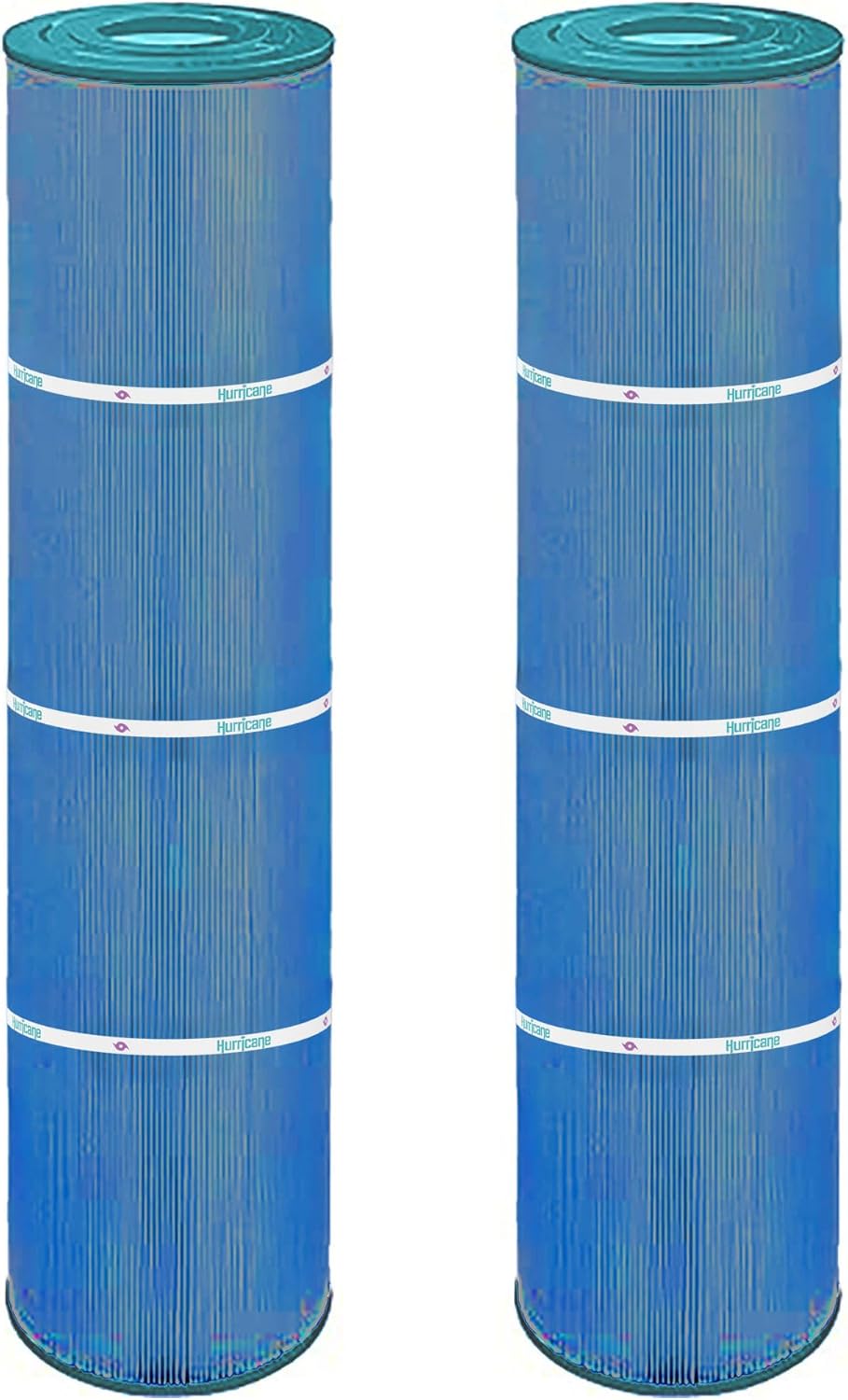 Hurricane Filters HF4975-01M 2 Pack Elite Aseptic Spa Filter Cartridge - Replacement for PRB75, Unicel C-4975, Filbur FC-2395, Rainbow RTL-75 - Best Value USA Spa Filters