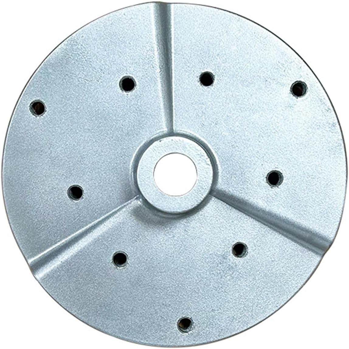 3 Blades Wind Turbine Hub DIY Windmill Accessories Horizontal Axis Wind Turbine Flat Hub Aluminum Alloy Wind Turbine Flange