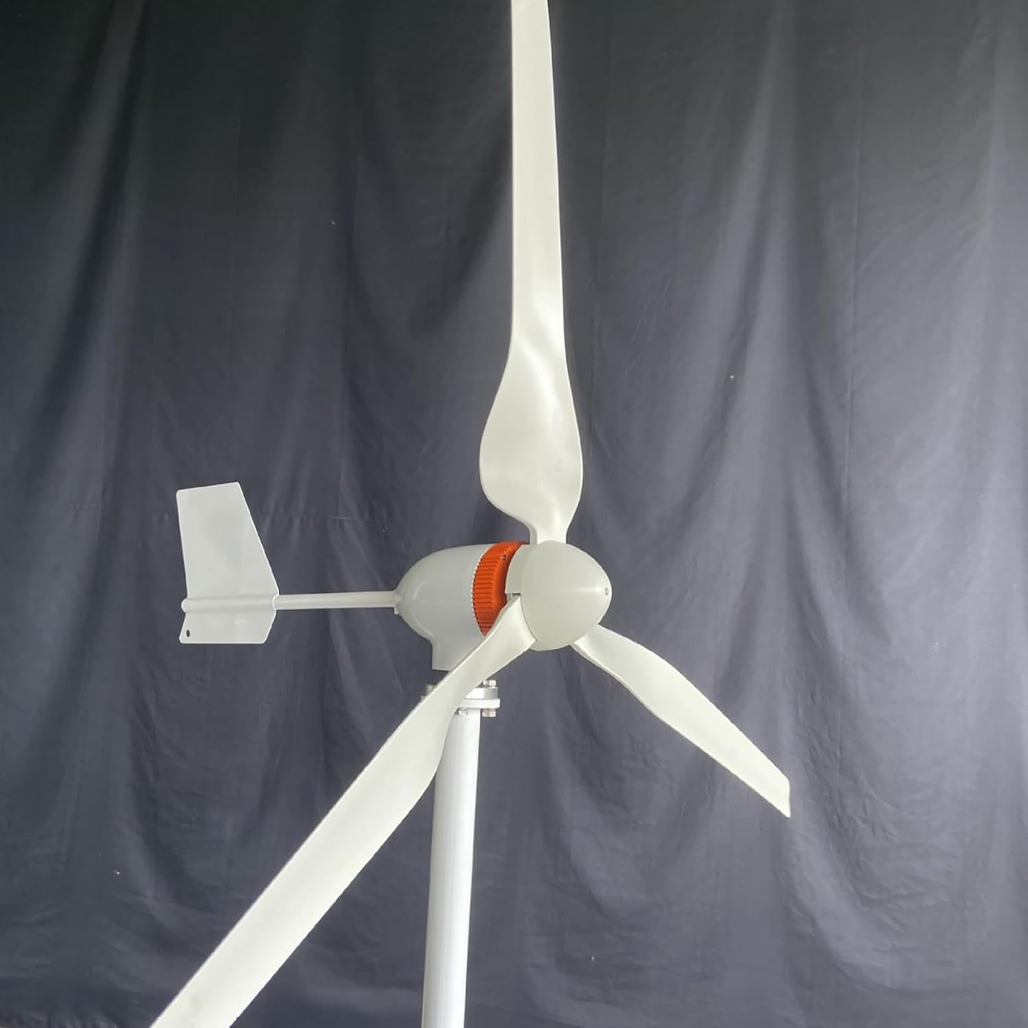 2000W Wind Turbine 12V / 24V / 48V Home Wind Turbine Generator Kit with Controller, 2KW 3 Blades Horizontal Wind Power Generator Pure Copper Core Generator for Outdoor, Garden,2000w,48V