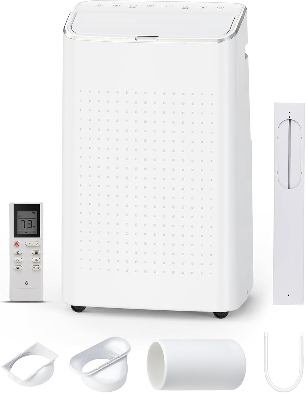 15000 Btus Portable Air Conditioner, 3-in-1 Portable AC Unit with Remote Control, Cooling Up to 850 Sq. Ft, Portable Air Conditioners for Home Garage Office, Complete Window Mount Exhaust Kit